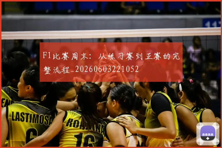 F1比赛周末:从练习赛到正赛的完整流程_20260603221052